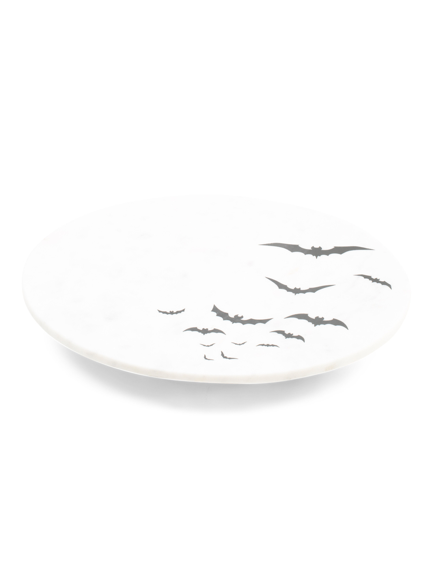14in Marble Multi Bat Lazy Susan | Marshalls