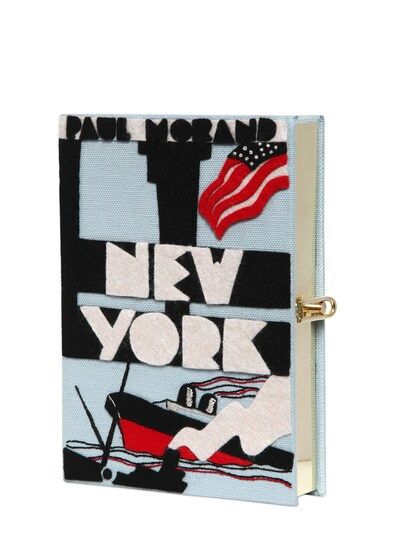 OLYMPIA LE-TAN - NEW YORK BOOK CLUTCH | Luisaviaroma