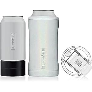 BrüMate HOPSULATOR TRíO 3-in-1 Stainless Steel Insulated Can Cooler, Works with 12 Oz, 16 Oz Cans an | Amazon (US)