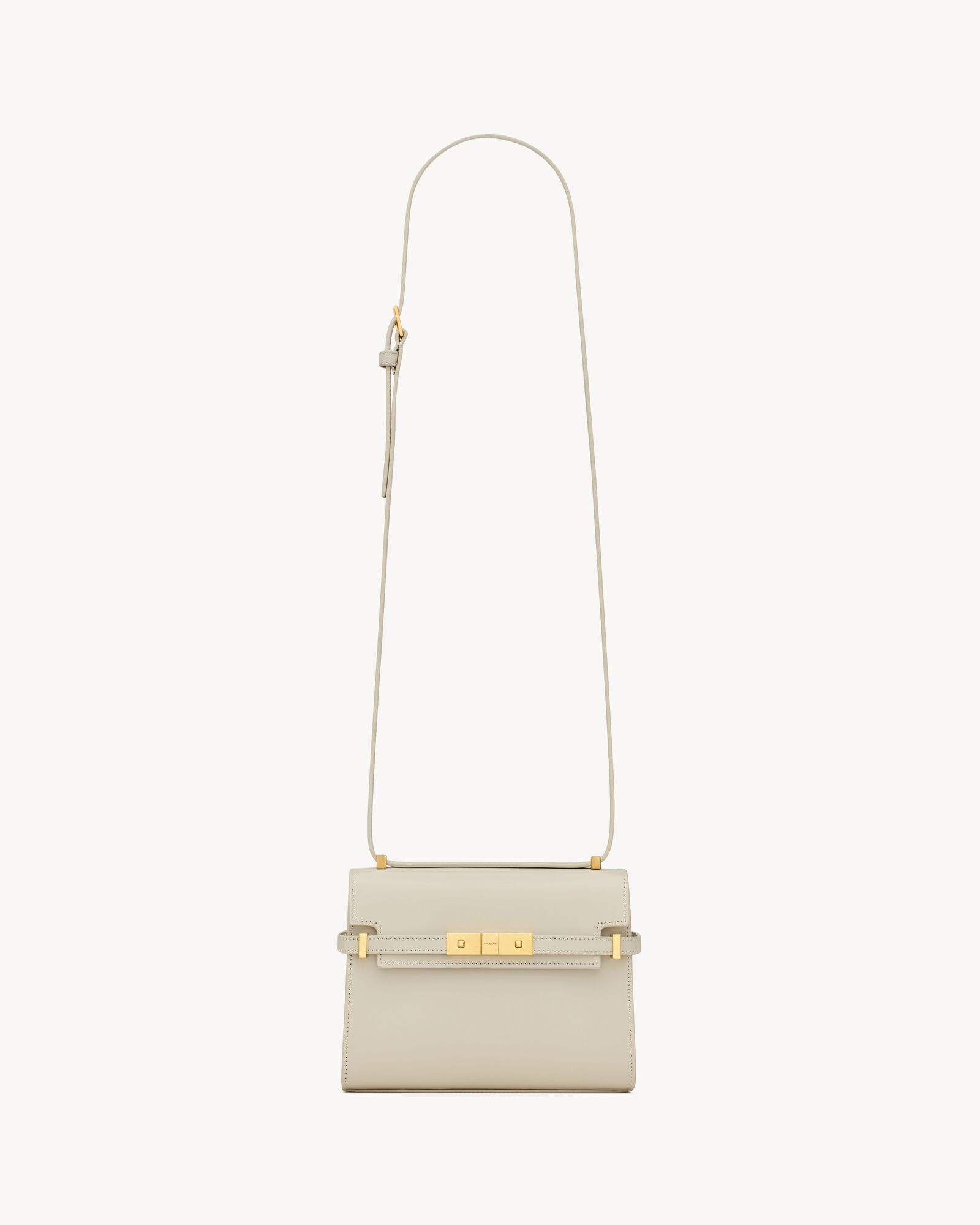 manhattan mini crossbody bag in box saint laurent leather | Saint Laurent Inc. (Global)