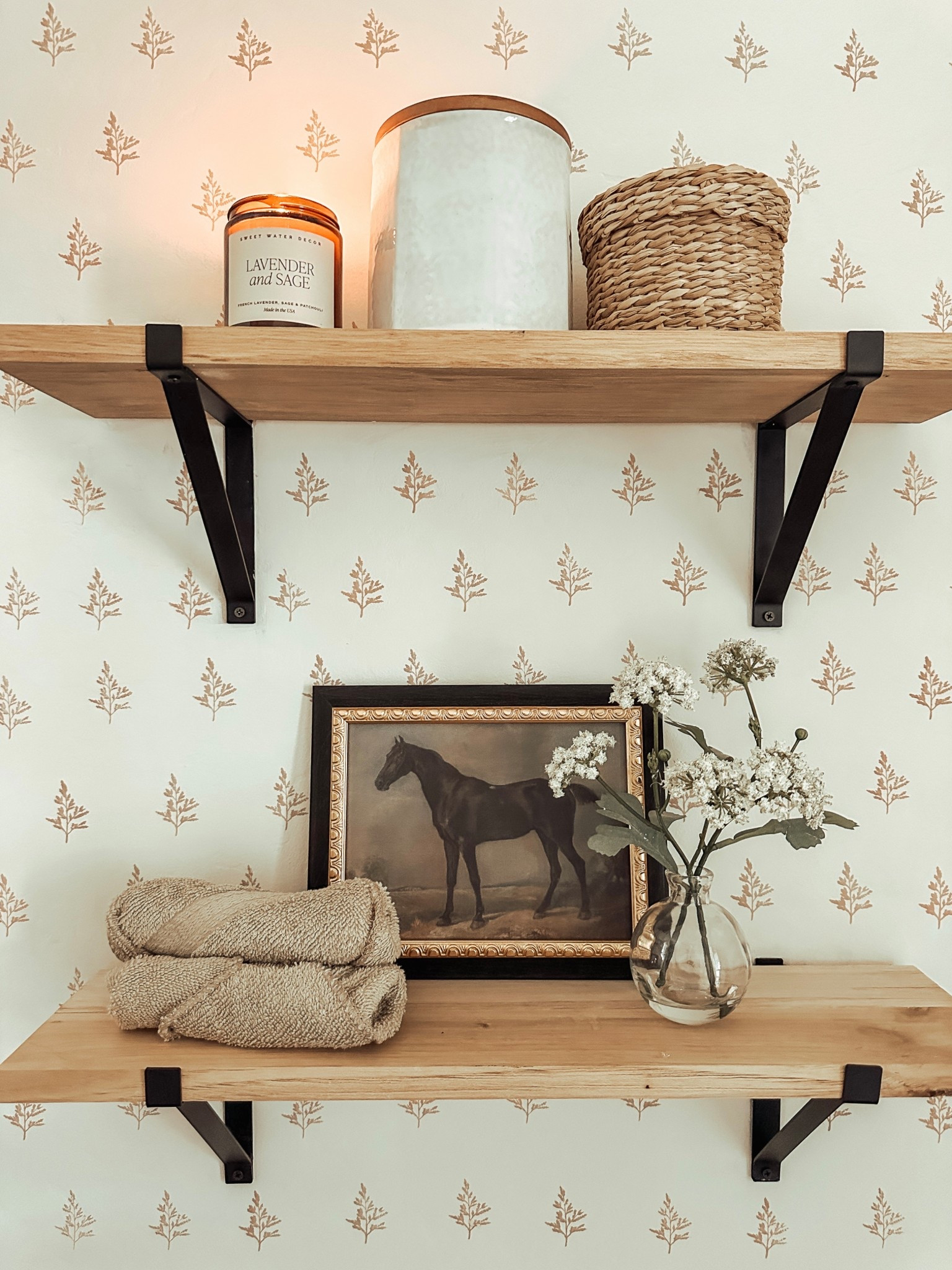 Bathroom shelf styling ❤️

#LTKmomlife #LTKHome #LTKSeasonal