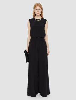 Silk Crepe de Soie Hulin Trousers | Joseph