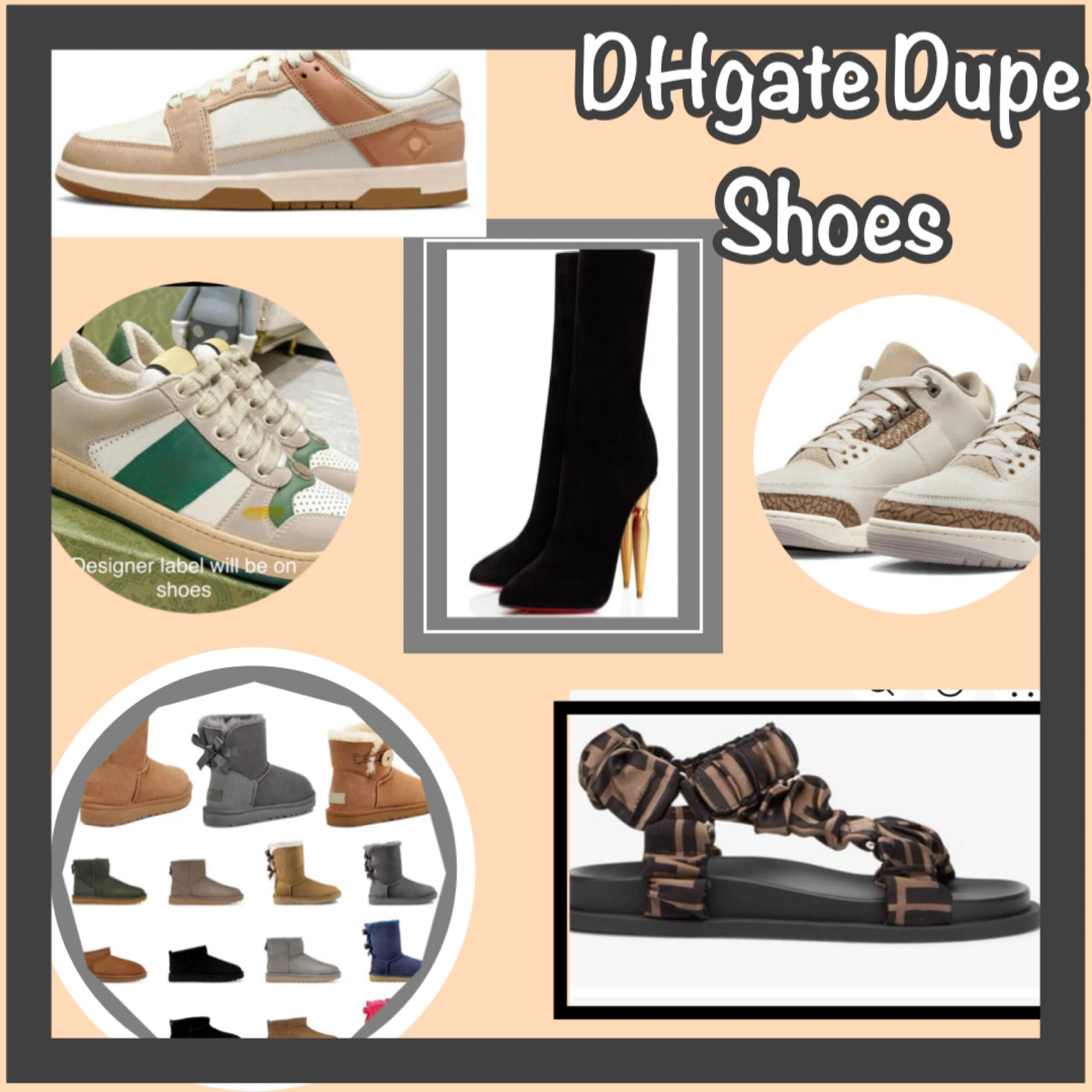 DHgate shoe finds 

#LTKfindsunder100
