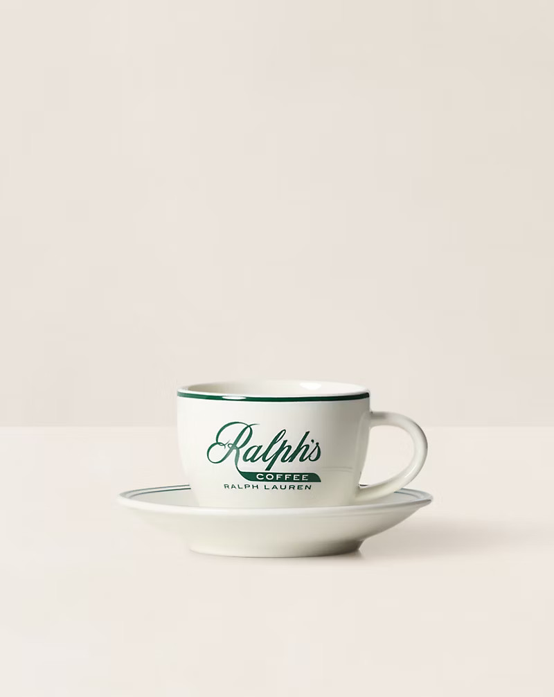 Ralph's Coffee Espresso Cup and Saucer | Ralph Lauren (UK)