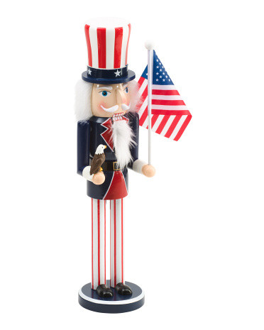 18in Uncle Sam Nutcracker | Pillows & Decor | Marshalls | Marshalls