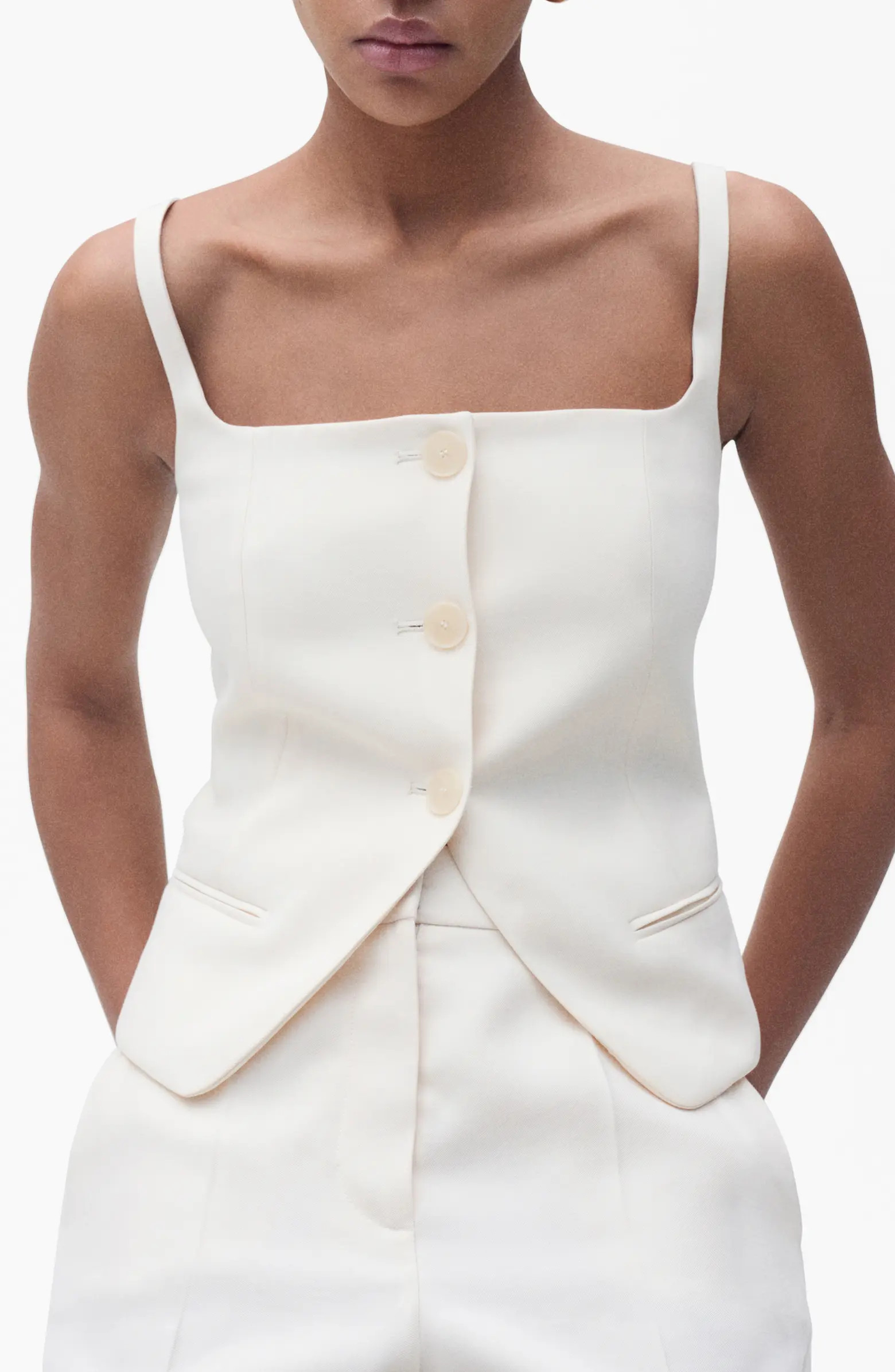 MANGO Tempo Vest | Nordstrom | Nordstrom