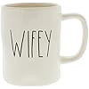 Rae Dunn Magenta Ceramic Coffee Mug Wifey | Amazon (US)