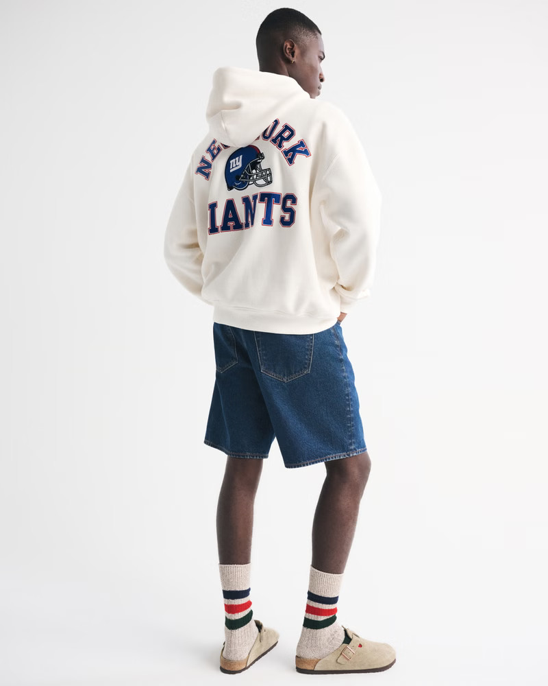 NFL New York Giants Graphic Popover Hoodie | NFL | Abercrombie.com | Abercrombie & Fitch (US)