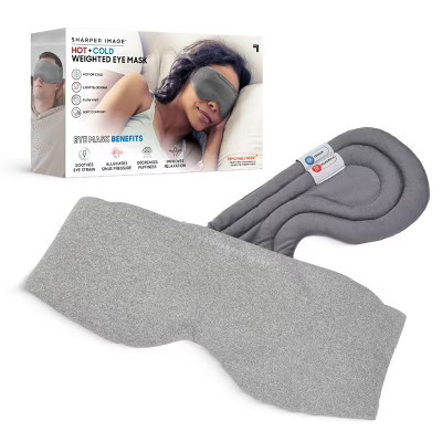 Sharper Image Hot and Cold Weighted Eye Mask | Target
