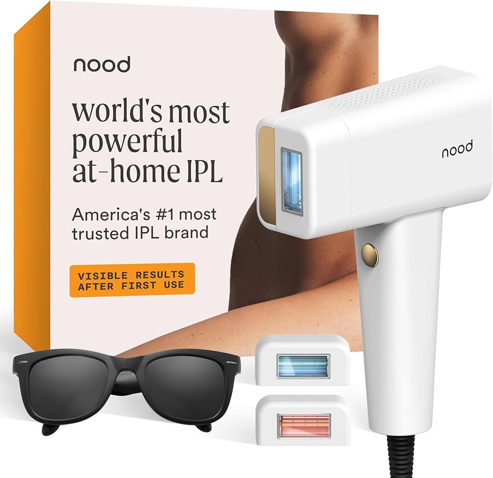 NEW Nood™ Flasher Pro — IPL Laser Hair Removal Device for Women & Men with Sapphire Cooling ... | Amazon (US)