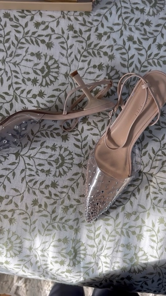 The clear rhinestone heels from vici 

#LTKHoliday #LTKShoeCrush #LTKSeasonal