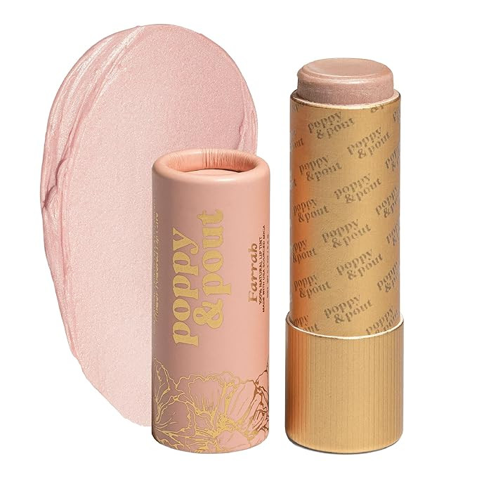 Poppy & Pout All Natural Lip Tint, Cardboard Tube, Hand-Filled, Beeswax, Vitamin E, Coconut Oil, ... | Amazon (US)