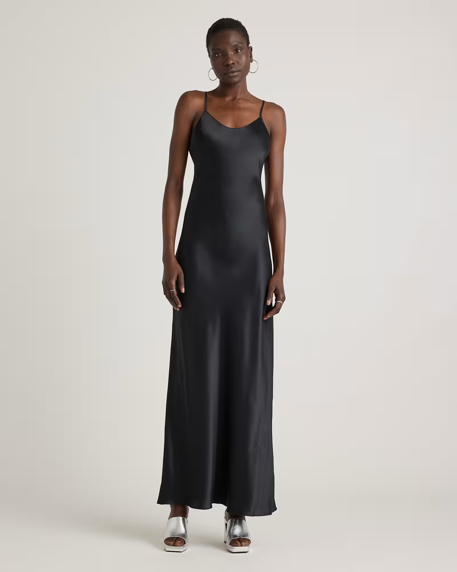 100% Washable Silk Maxi Slip Dress | Quince