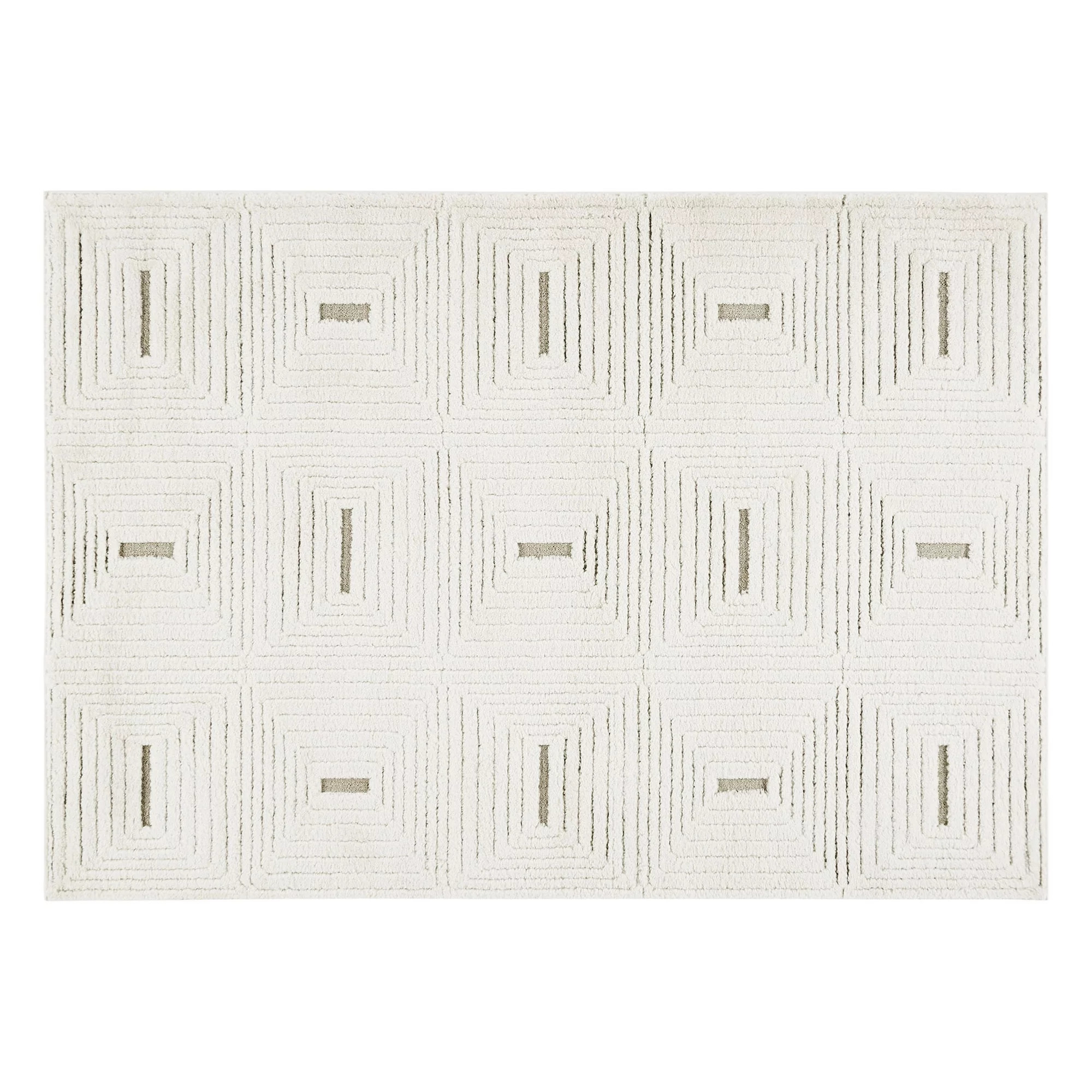 Better Homes Gardens Squares Rug, 5' x 7' by Dave & Jenny Marrs - Walmart.com | Walmart (US)