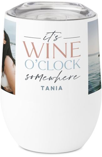 Wine Time Stainless Steel Travel Tumbler by Shutterfly | Shutterfly | Shutterfly