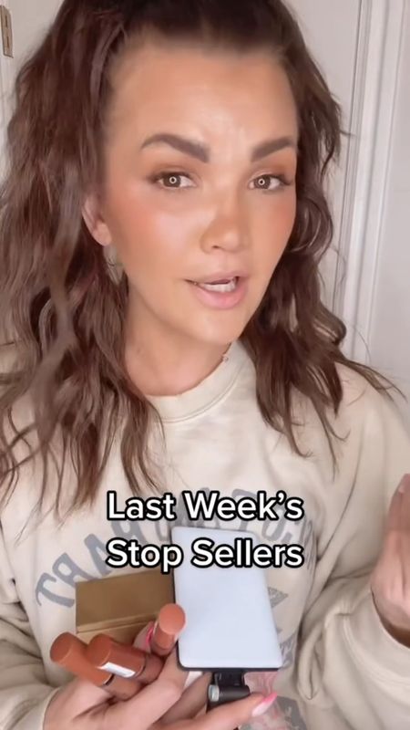 Top Sellers - Second Week of January 2023
1. Tarte Guilded Glamour Eyeshadow Set - now on sale! 
2. 9. Sequin Jewelry Aretha Evil Eye Necklace - Discount Code: KristinRose20
3. Rechargeable Clip Light from Amazon - Alix Earle Light 
4. Destroyed Dad Jeans
5. Too Faced Hangover Pillowbalm 
6. Small patterned hair clips 
7. NYX Butter Gloss Trio Set
8. Ugg Tazz Slipper and Lookalike version
9. Pixi Beauty Endless Silky Eye Pen - eyeliner 
10. Maybelline BB Cream



#LTKshoecrush #LTKstyletip #LTKbeauty