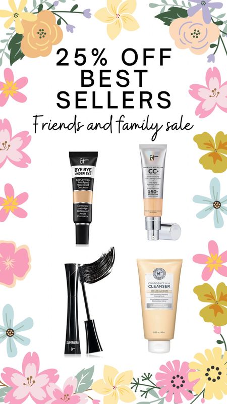 Friends and family sale 25% off best sellers 

#LTKsalealert #LTKbeauty #LTKSeasonal