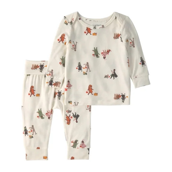 Carter's Child of Mine Baby Halloween Pant Set, 2- Piece, Sizes Preemie-6/9 Months | Walmart (US)