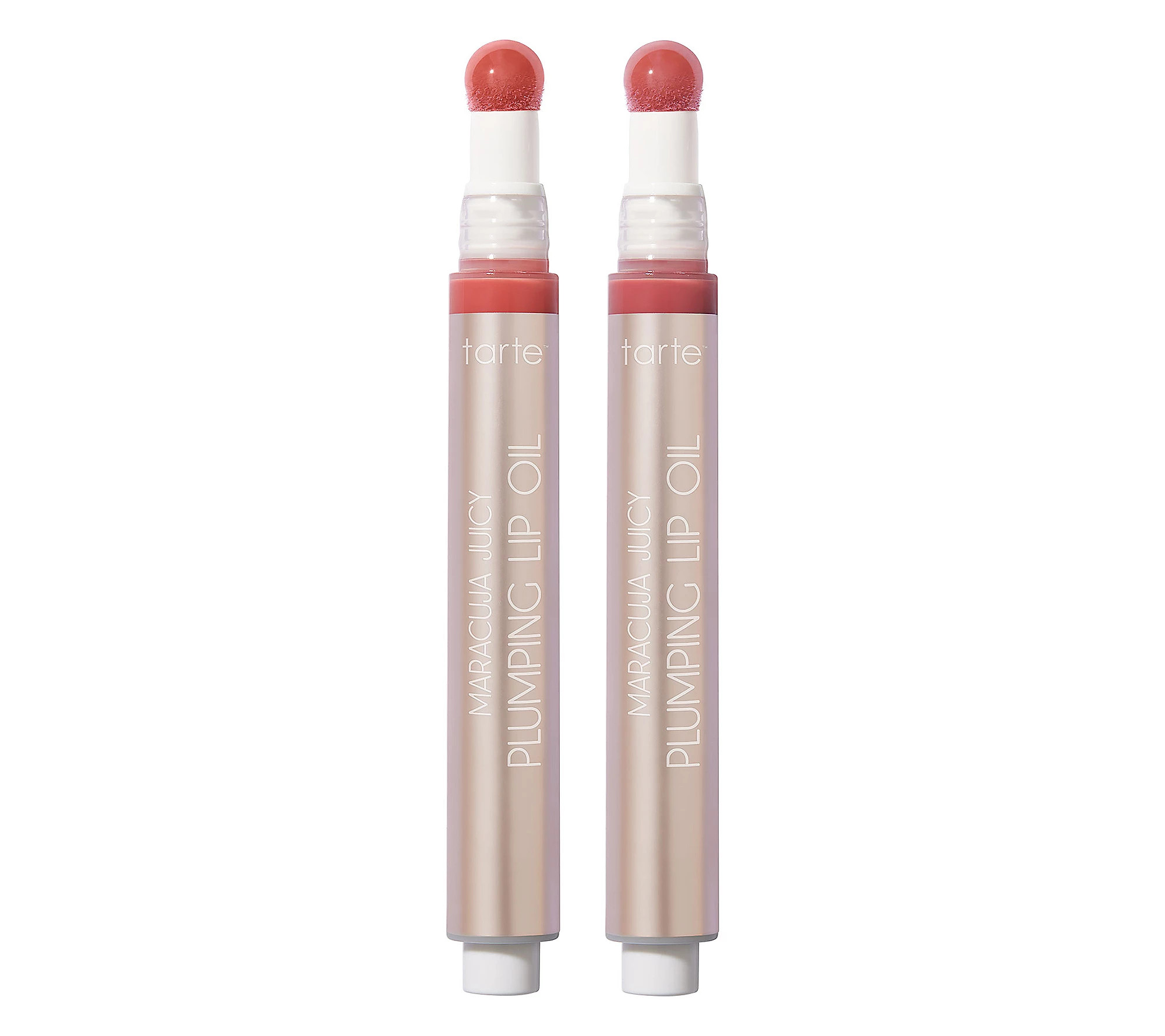 tarte Maracuja Juicy Plumping Lip Oil Duo | QVC