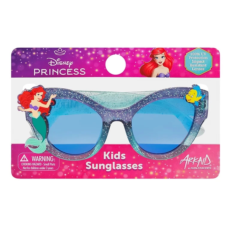 Little Mermaid Purple and Blue Gradient Cat Eye Sunglasses | Walmart (US)