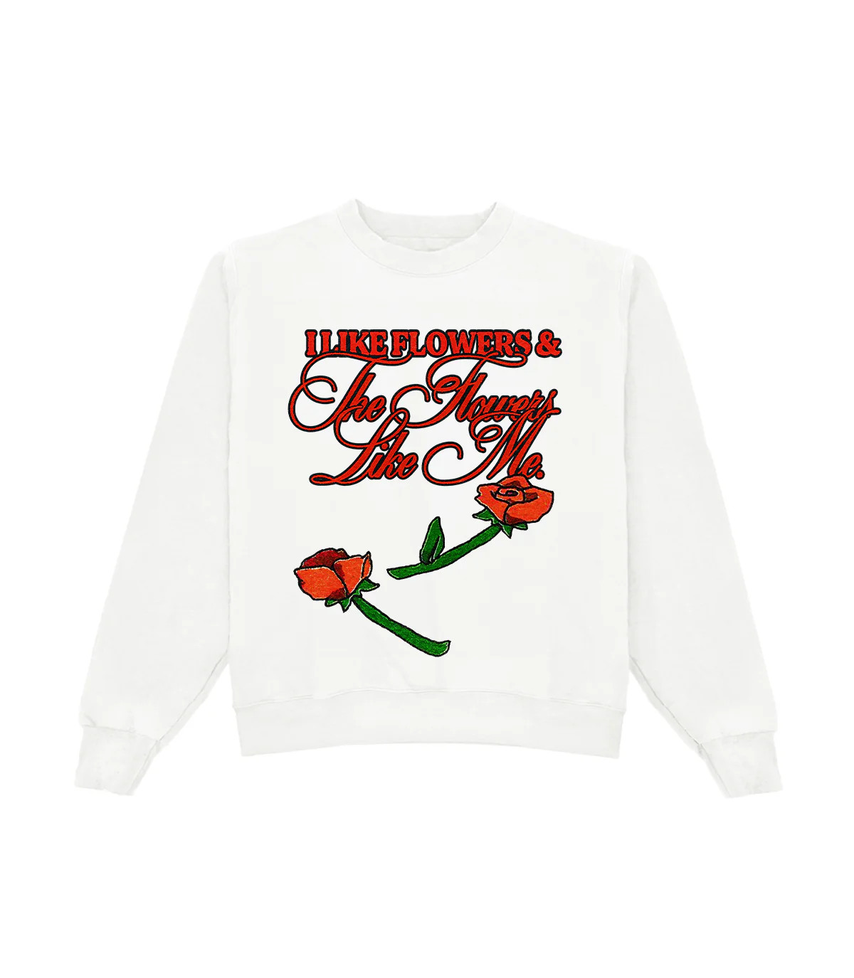 I Like Flowers Crewneck | Shop Kristin Jones