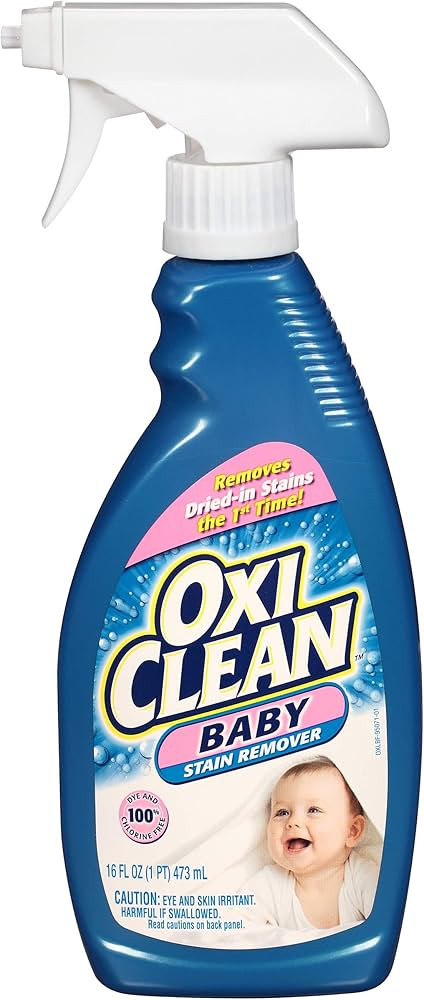 OxiClean Baby Liquid Stain Remover, 16 Ounces | Amazon (US)