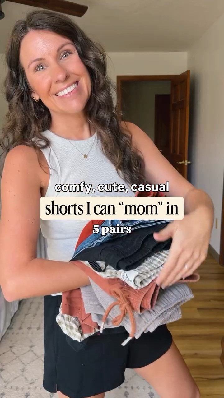 6 pairs of shorts I can “mom” in!

maybe an unpopular opinion, but I love shorts for the summer time! It can be difficult to find good ones though, so I am rounding up my favorites🙌🏽

Here are 6 pairs that work well for mom life and beyond. I have another 7 pairs to share in another reel too, so stay tuned for that😌

Denim shorts—size 00. Size up for more room—not stretchy!
Rust linen shorts—xxs
green linen shorts—xxs (I sized down in these cause the linen stretches some with wear). 
Black denim-24
Brown/grey utility short-xs
Black sweat short-small (xs would be good too!)

36 in my sandals and small in my tank and tees.

#LTKPetite #LTKmomlife #LTKootd
#momshorts #cuteshorts #casualmomstyle #shortsforwomen petitestyle

#LTKPetite #LTKSeasonal #LTKootd