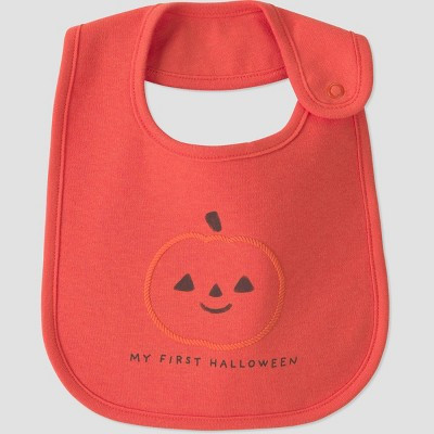 Carter's Just One You® Baby My First Halloween Bib - Orange | Target