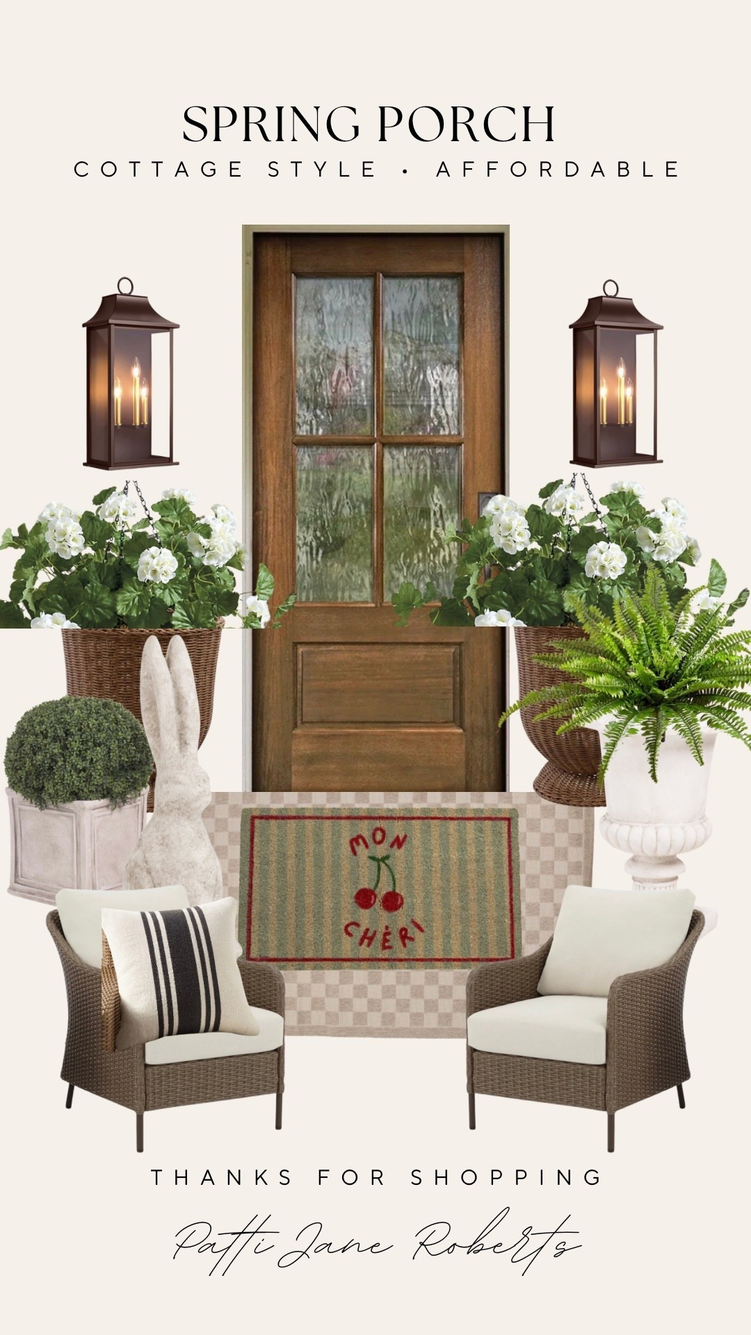 Spring Porch styling, affordable uv resistant flowers, planters, outdoor rugs, welcome mat, front door

#LTKHome