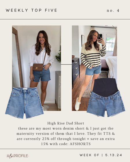 WEEKLY TOP 5// Your favorites of the last week! 🤍 last day of the Abercrombie shorts sale is today. 25% off all shorts + additional 15% with code AFSHORTS

Maternity Style, jeans, Abercrombie jean sale, ballet flats show trend, shoe crush, casual dressing, work dressing, area rug, bedroom rugs, spring summer event dress, workout athletic clothes, athleisure, summer cute outfit styling, on sale, seasonal closet staples WEEKLY TOP 5// Your favorites of the last week! 🤍 Maternity Style, jeans, Abercrombie jean sale, ballet flats show trend, shoe crush, casual dressing, work dressing, area rug, bedroom rugs, spring summer event dress, workout athletic clothes, athleisure, summer cute outfit styling, on sale, seasonal closet staples

#LTKSaleAlert #LTKStyleTip #LTKBump