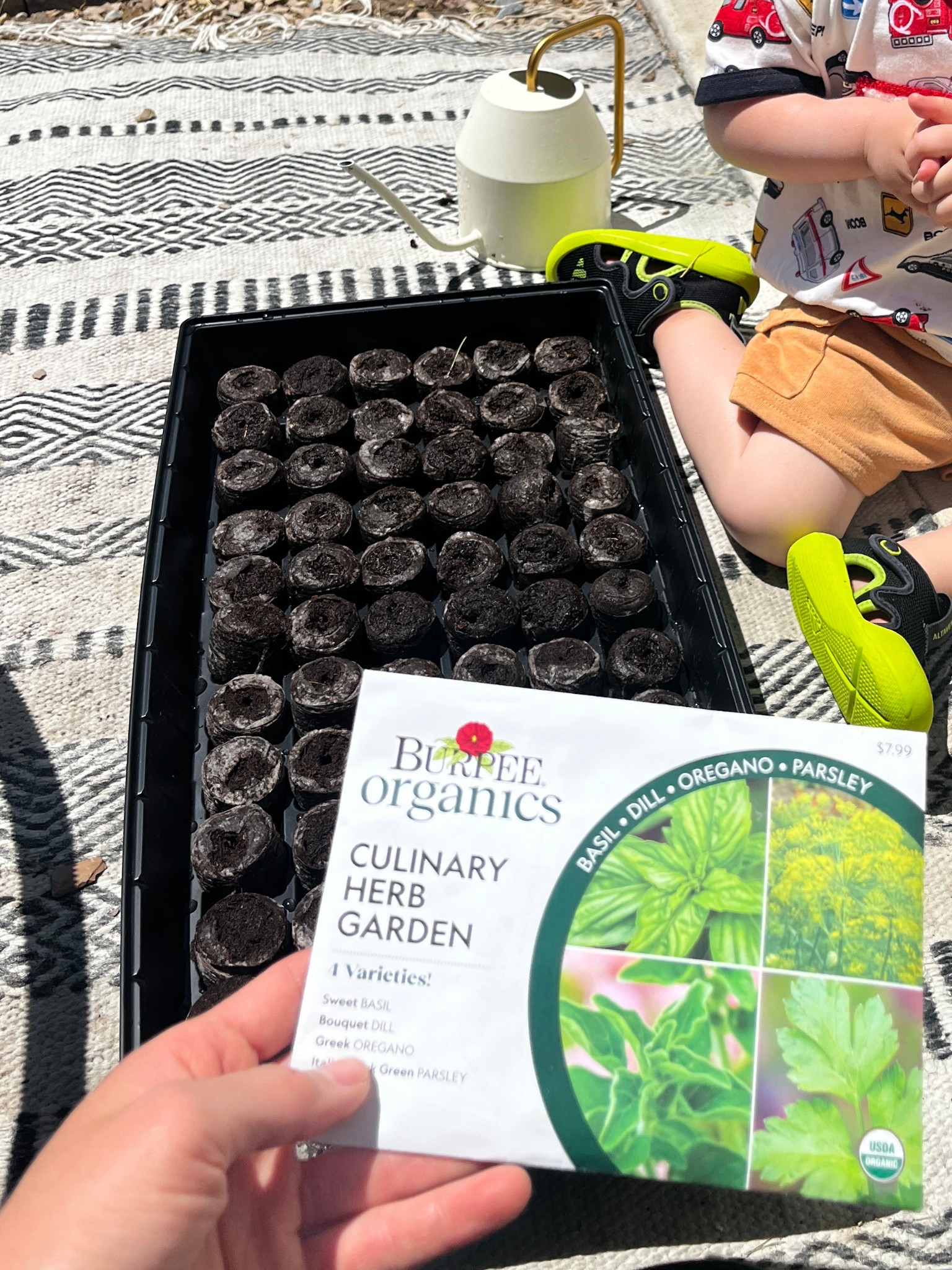 Getting our herb garden going this summer!!🙌🪏👨‍🌾

Starting from seed always intimidates me but I’m excited to try with these seed starting trays 

#LTKFamily #LTKSummerEdit #LTKSeasonal