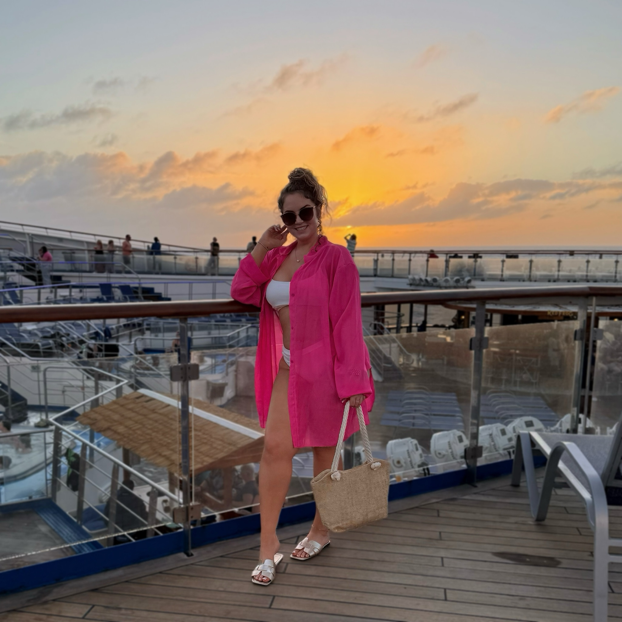 Cruise ship swimsuit & cover up 💕

#LTKMidsize #LTKSwim