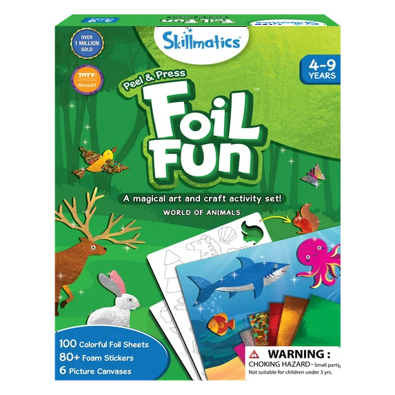 Skillmatics Foil Fun World of Animals | Walmart (US)