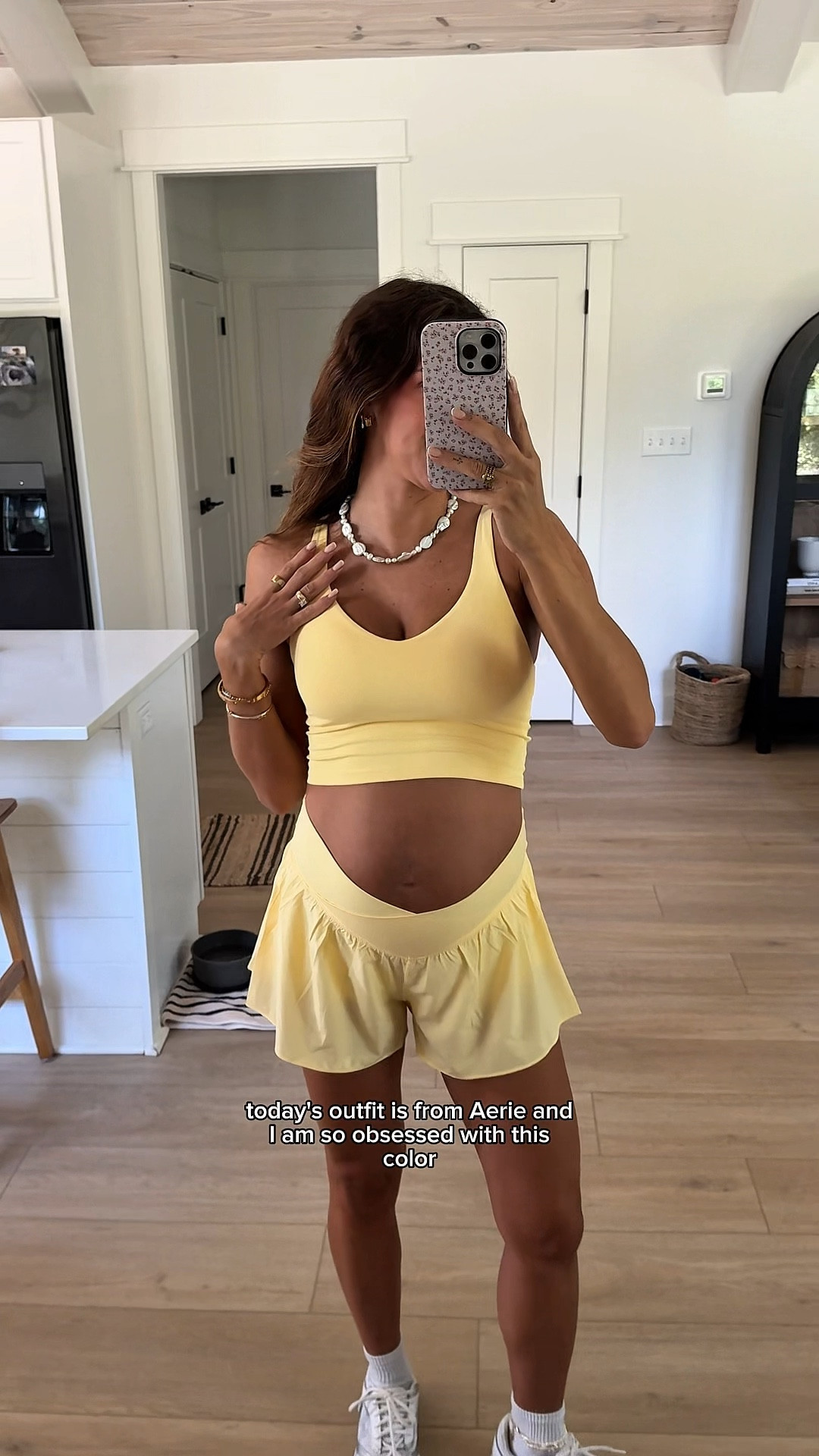 living in @aerie workout sets recently💛 #AerieREAL #AeriePartner #goingOFFLINE #ad 

activewear set, pregnancy outfits, travel outfit, vacation outfit, summer style, bump friendly outfit, aerie finds, aerie activewear, summer fashion trends, matching set, pregnancy fashion, third trimester

#LTKActive #LTKFindsUnder50 #LTKBump