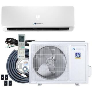 Hessaire DIY 24,000 BTU 2-Ton Ductless Mini Split Air Conditioner and Heat Pump with Variable Spe... | The Home Depot