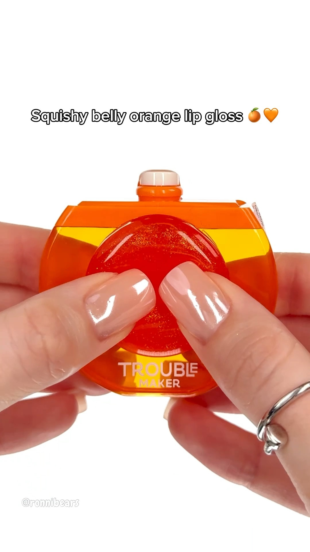 This orange lip gloss has a squishy belly! 

🛍️ Trouble Maker Bubble Trouble Lip Gloss in Ola

#LTKautumn #LTKuk #LTKbeauty