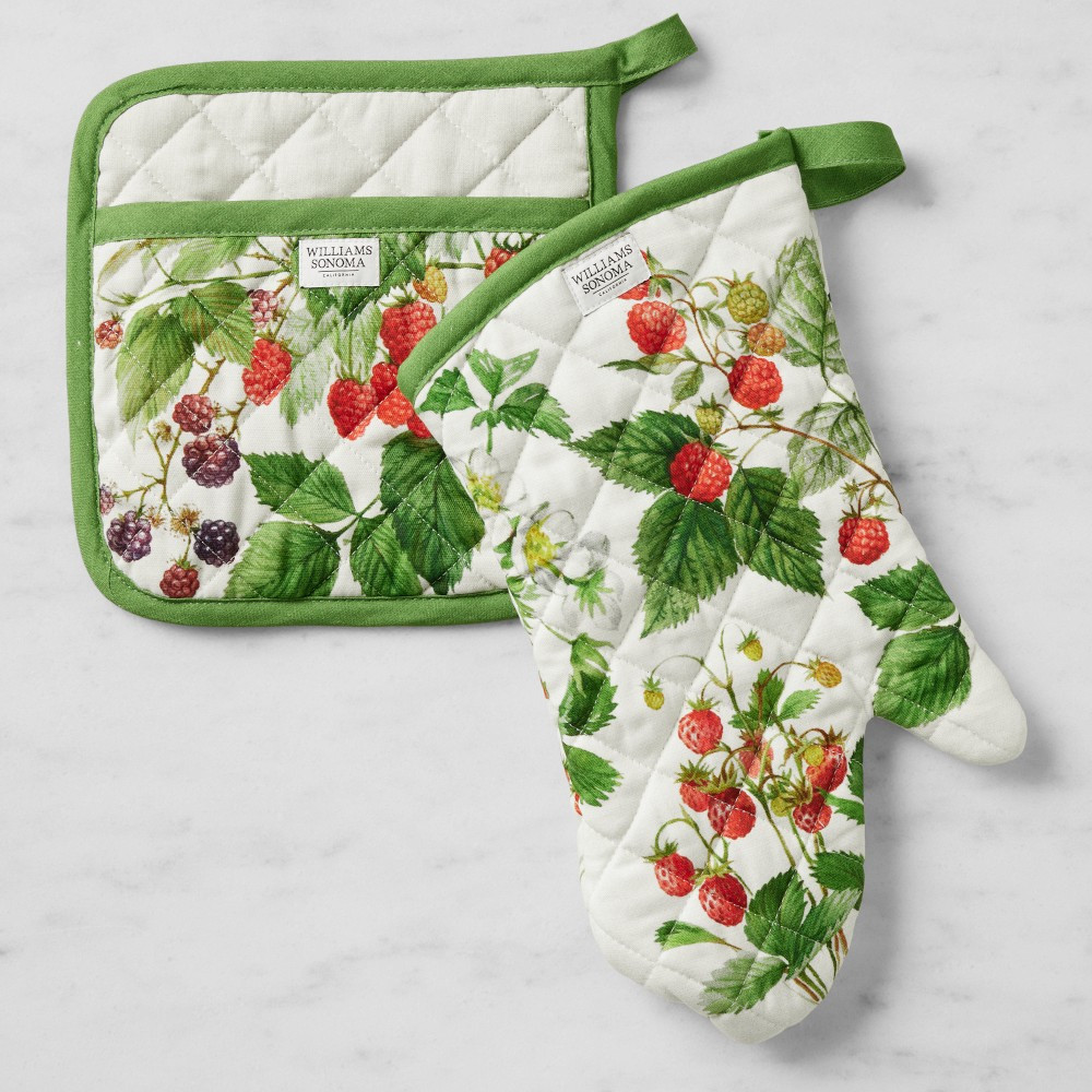 Berry Oven Mitt & Potholder Set | Williams-Sonoma