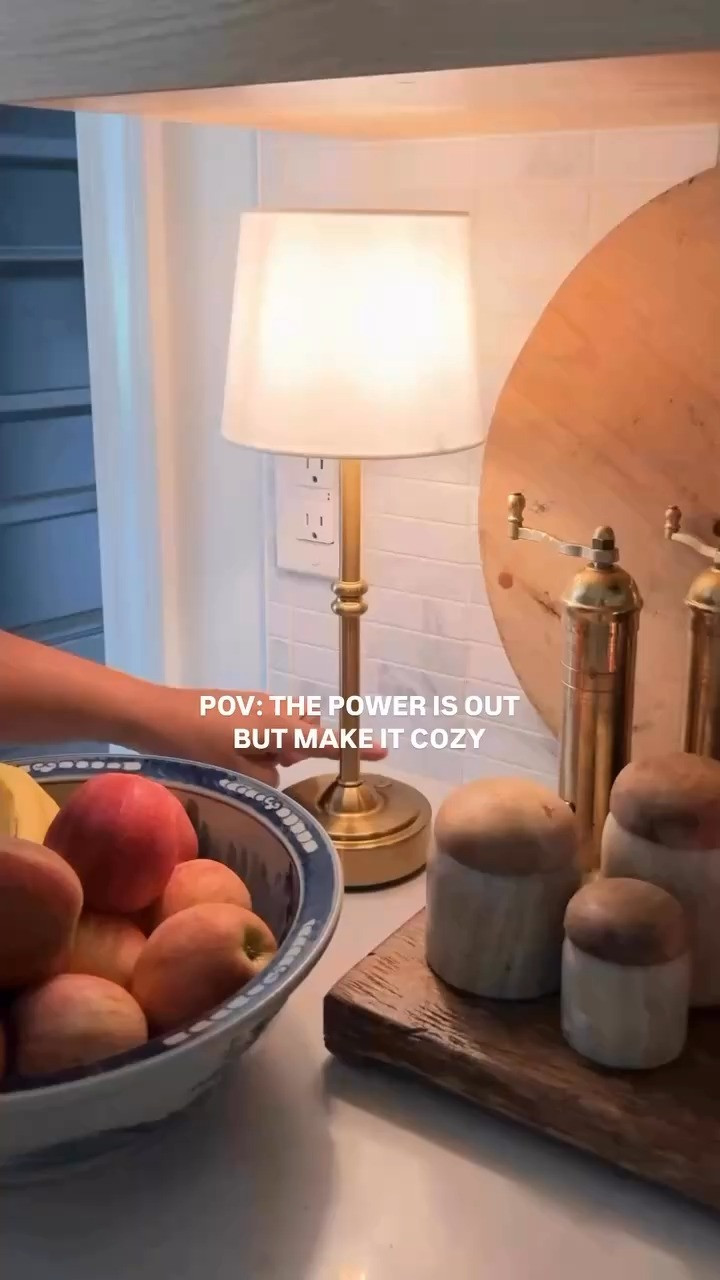 Husband: I’ll grab the generators & the contractor-grade drop cords.

Wife: I’ve got the cute brass tappy lamps from Amazon!


#LTKHome