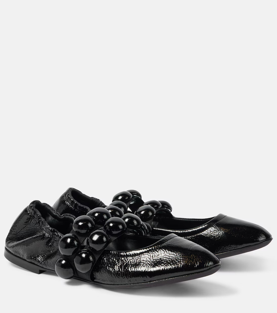 Sphere patent leather Mary Jane flats | Mytheresa (US/CA)