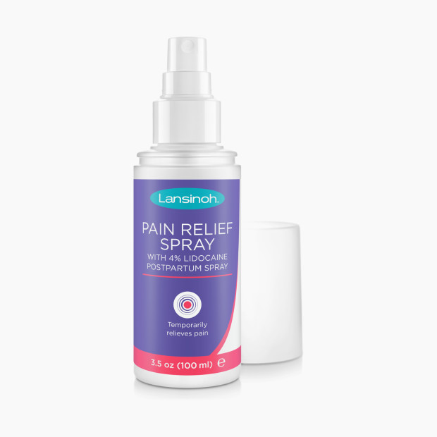 Lansinoh Pain Relief Spray with Lidocaine 4% | Recycled | Babylist