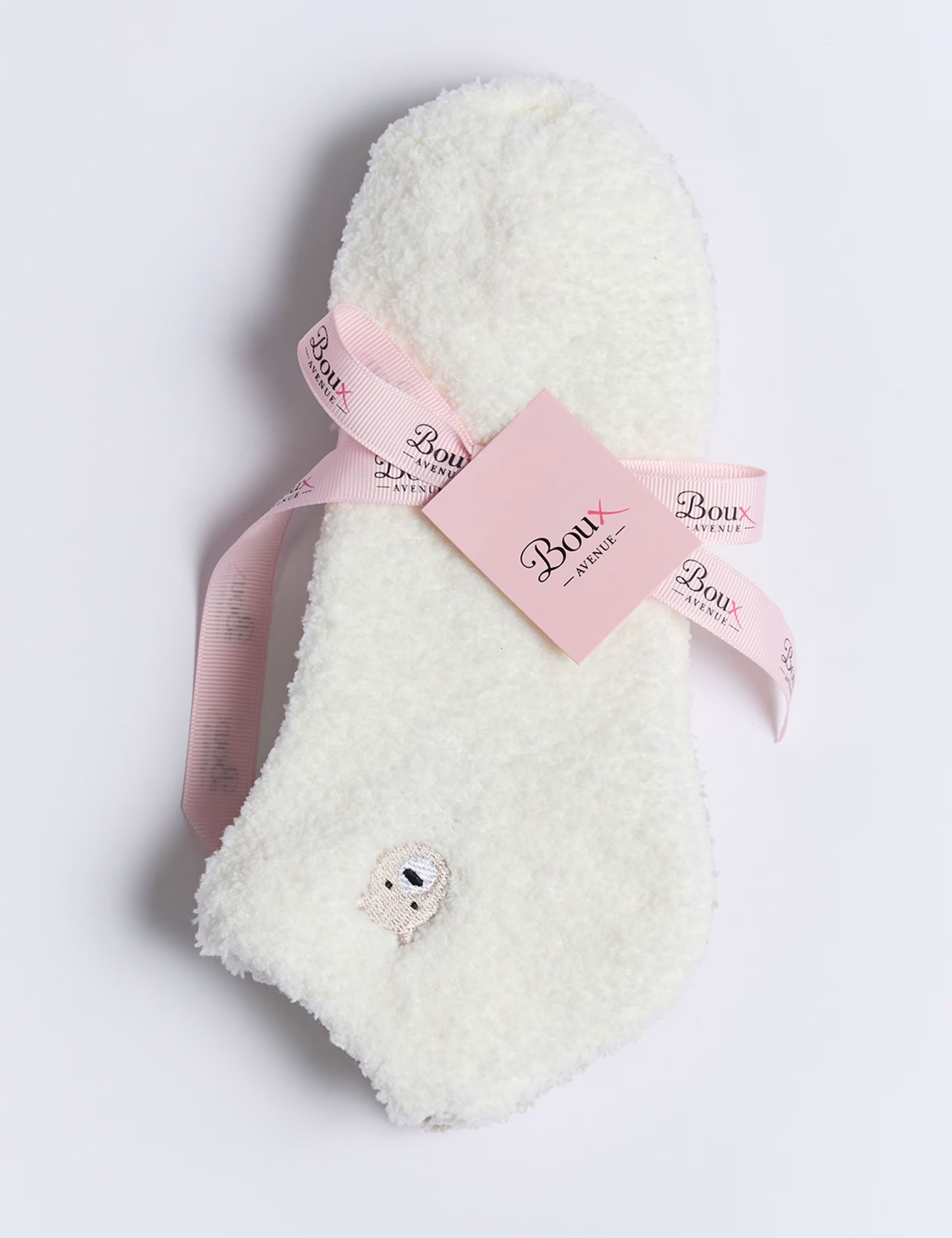 2pk Cosy Bear & Bow Trainer Fluffy Socks | Marks & Spencer (UK)