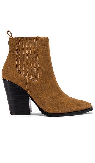 KENDALL + KYLIE Colt Bootie in New Saddle Rich Suede | Revolve Clothing (Global)