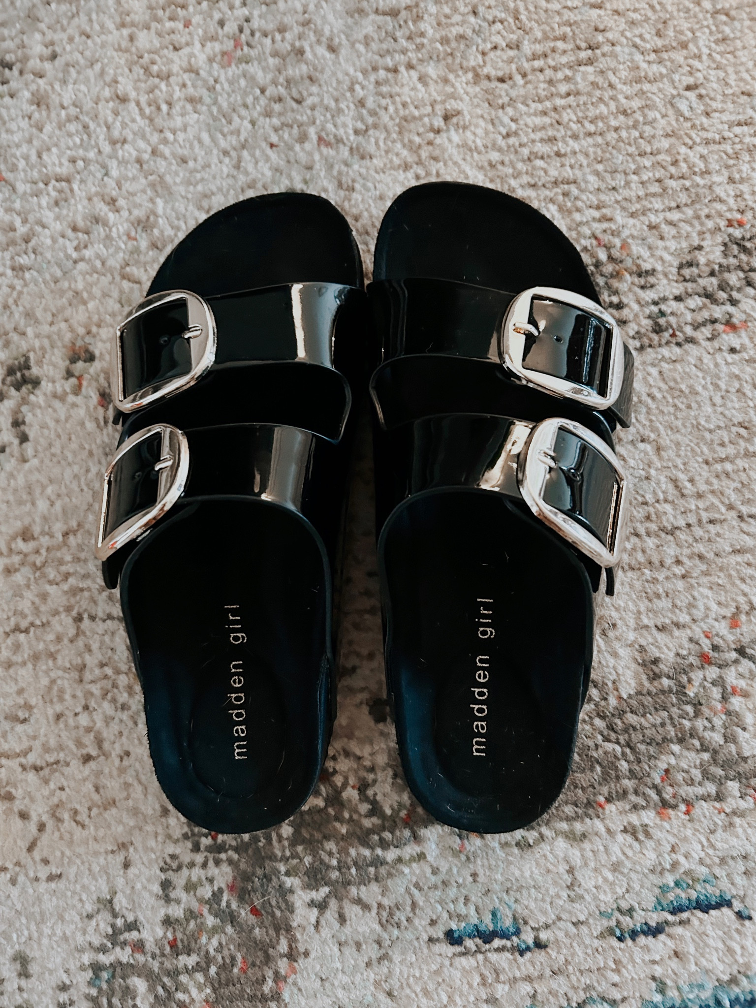 Birkenstock dupes! #sandals #dupes #blackandgold

#LTKSeasonal #LTKshoecrush #LTKsalealert