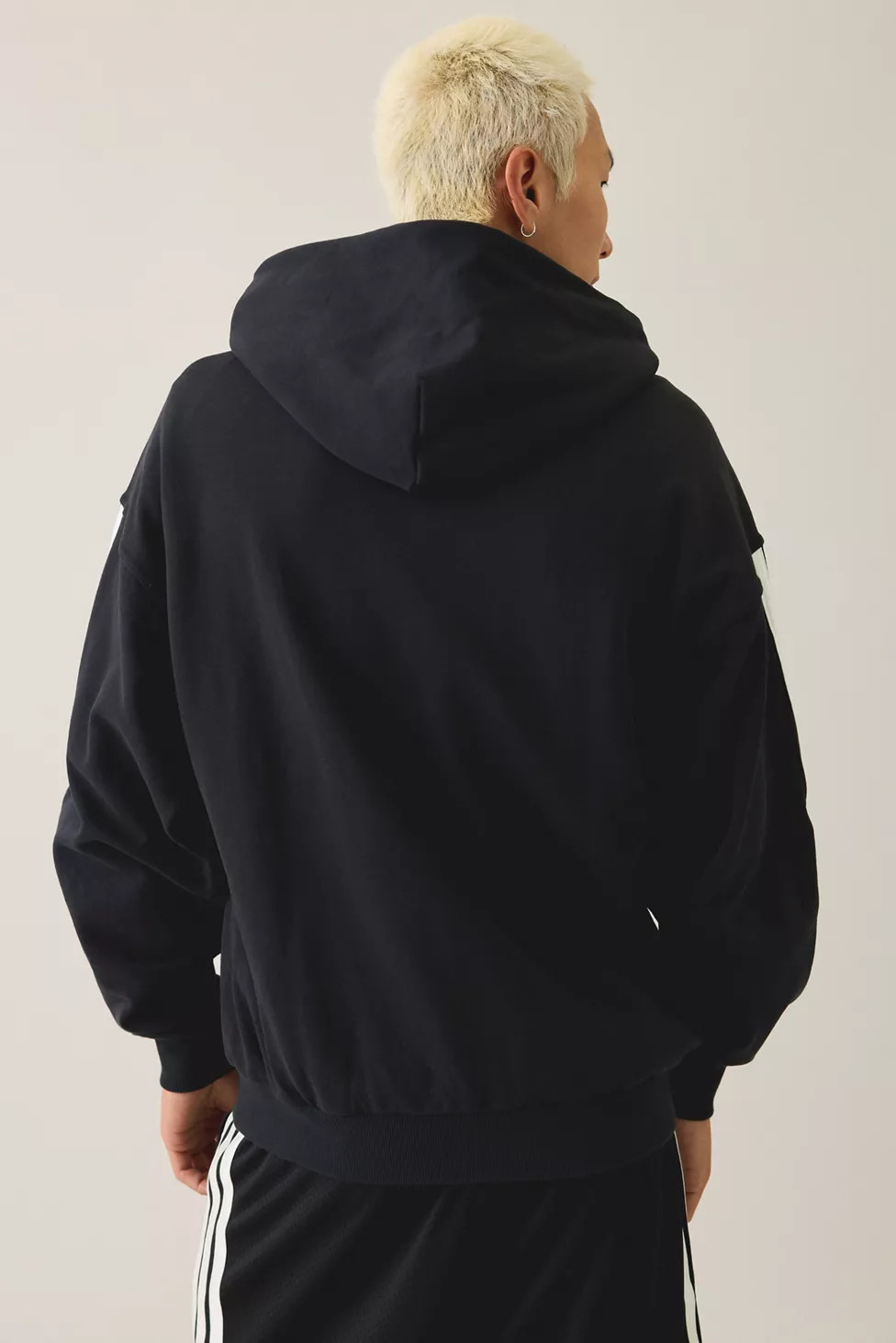 adidas Kit 3-Stripe Hoodie Sweatshirt | Urban Outfitters (US and RoW)