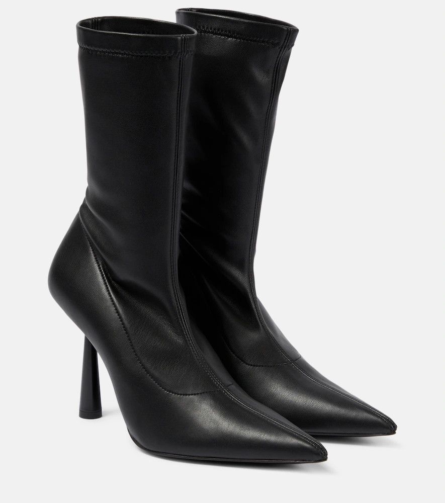 Gia Borghini Gia 39 leather ankle boots | Mytheresa (INTL)