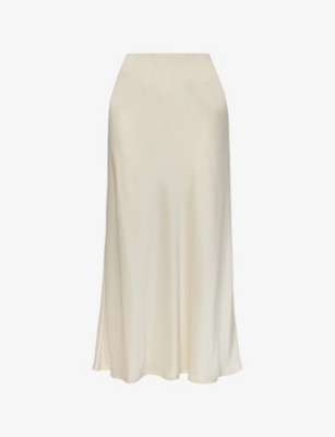 Aubree Flared Satin Maxi Skirt | Selfridges