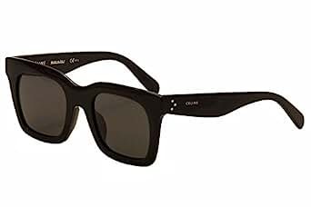 Celine 807 Black 41411FS Square Sunglasses Lens Category 3 | Amazon (US)