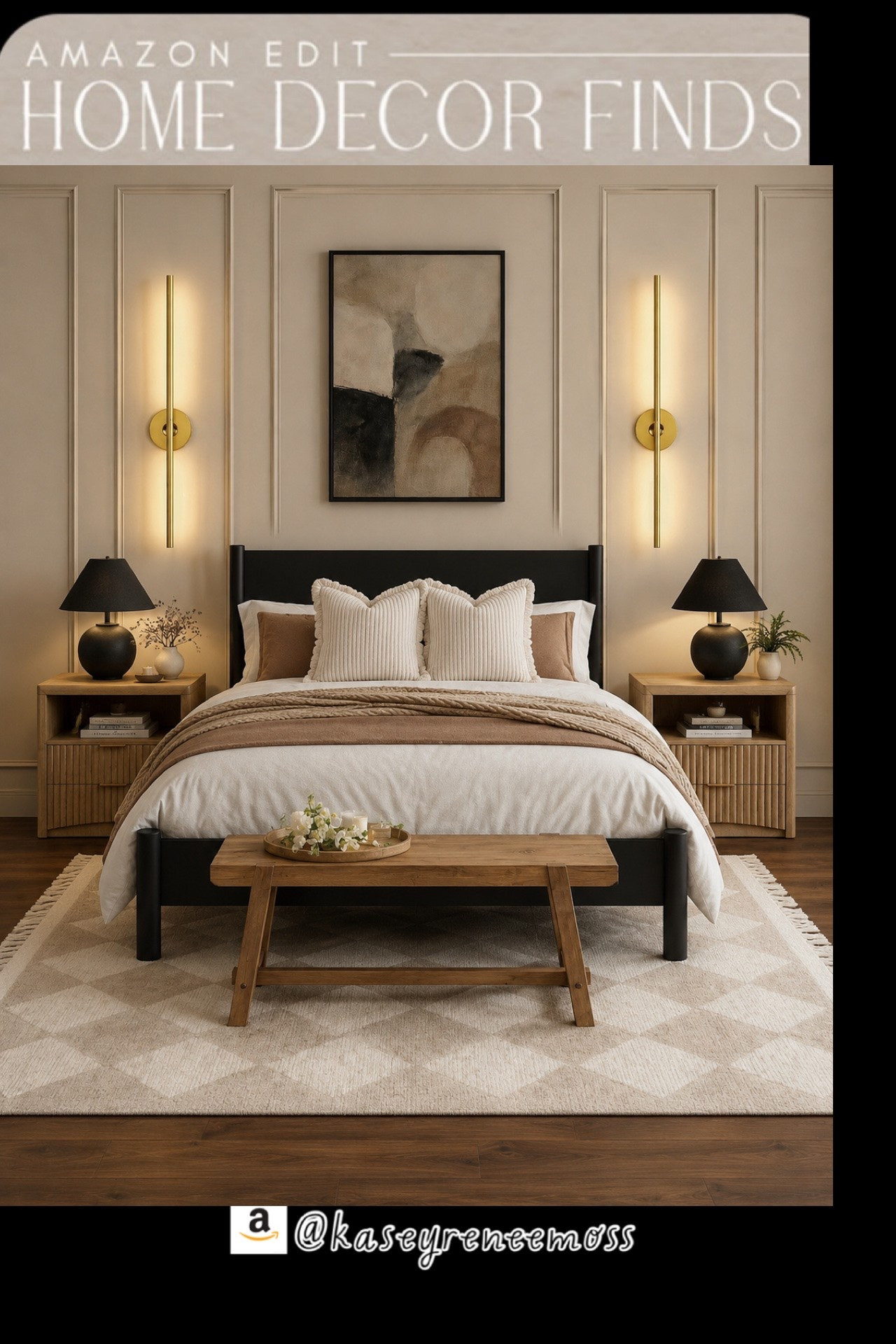 Very modern and elegant pieces sure to add those Beautiful final touches to any bedroom or guest room find all these products and more At Amazon!

#LTKHome