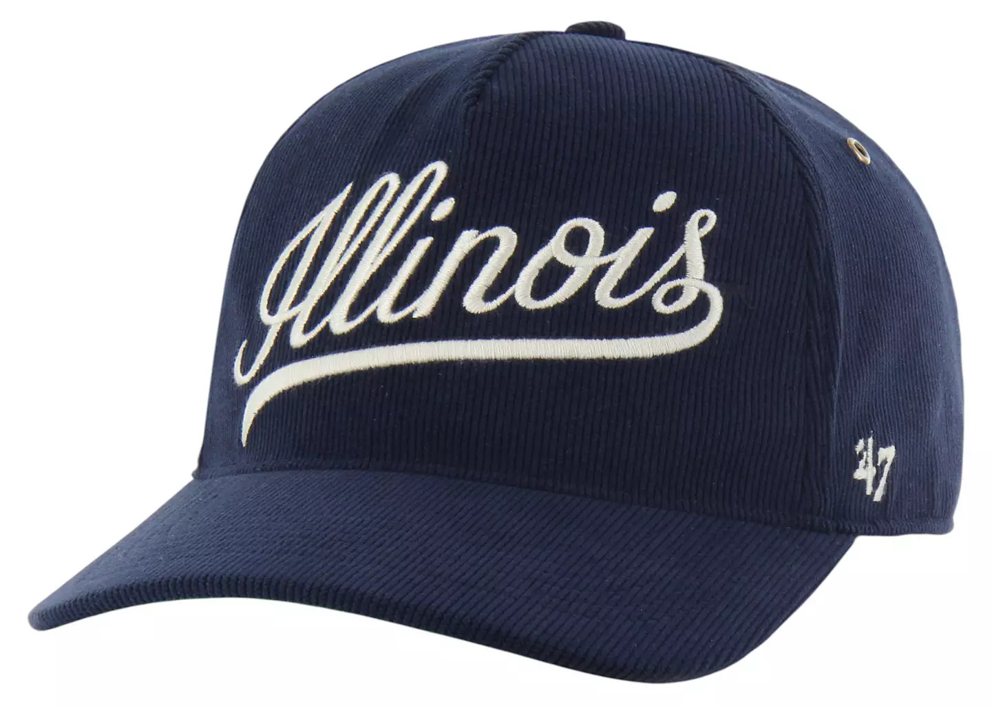 '47 Adult Illinois Fighting Illini Navy Golden Age Cord Hitch Adjustable Hat | DICK'S Sporting Goods