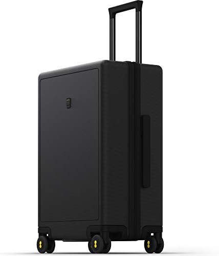 LEVEL8 Large Suitcase with Wheels, Checked Luggage, Lightweight Luminous Textured Tsa Approved Me... | Amazon (US)